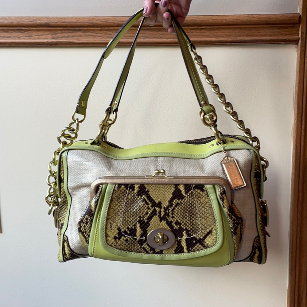 Large Gator Skinned Handbag